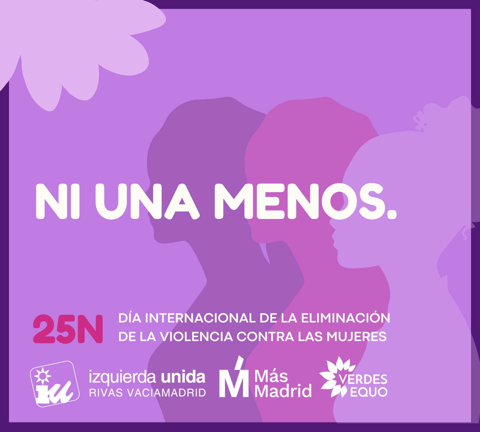 25N Día contra las violencias machistas
