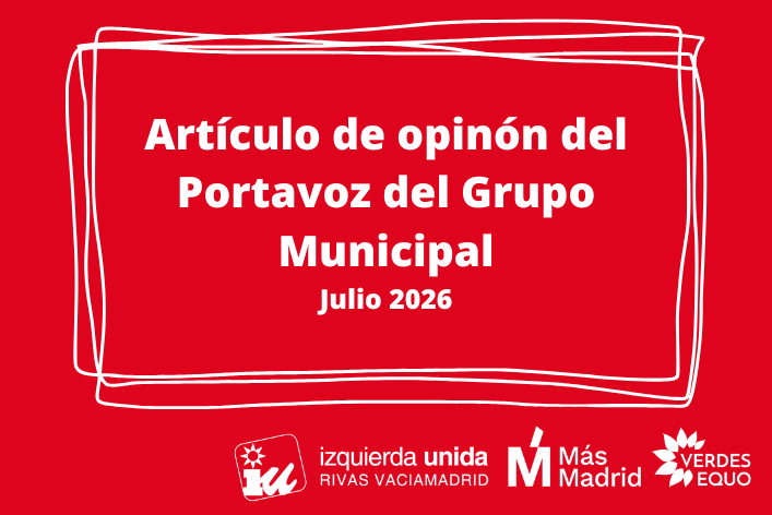 Artículo del portavoz julio 2026