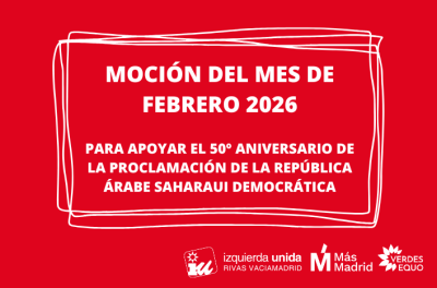Moción febrero 2026 en apoyo a los 50 años de la RASD