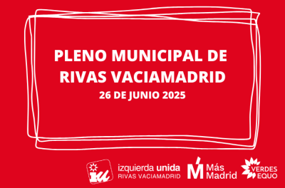 Pleno ordinario de Rivas junio 2025