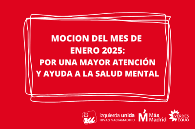 Moción por una mayor ayuda a la salud mental
