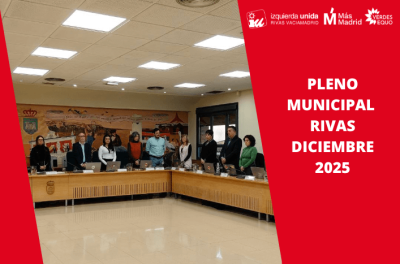 Crónica del pleno de diciembre 2025 Rivas